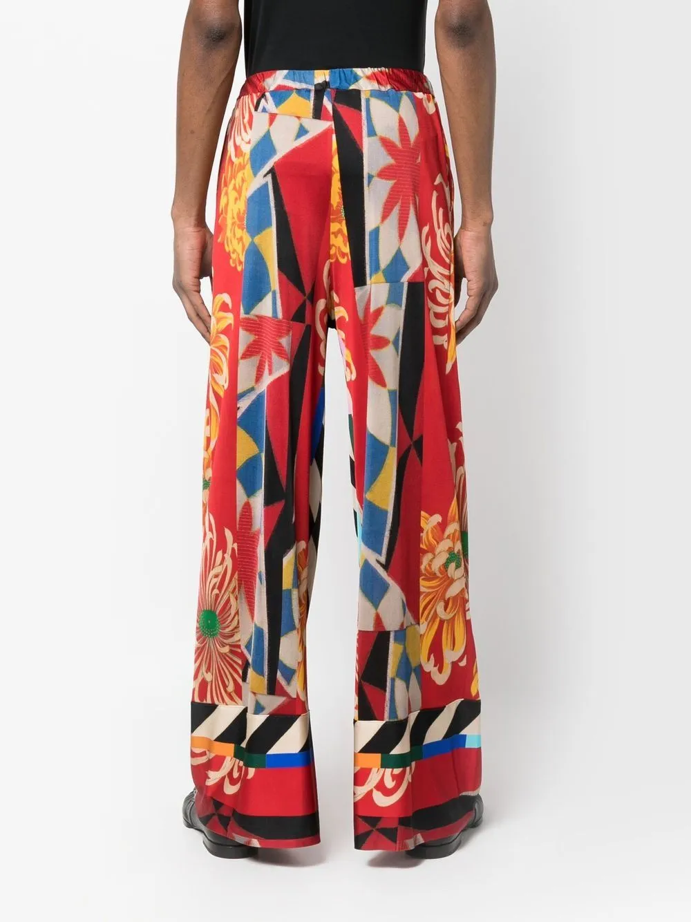 pantalone con fantasia