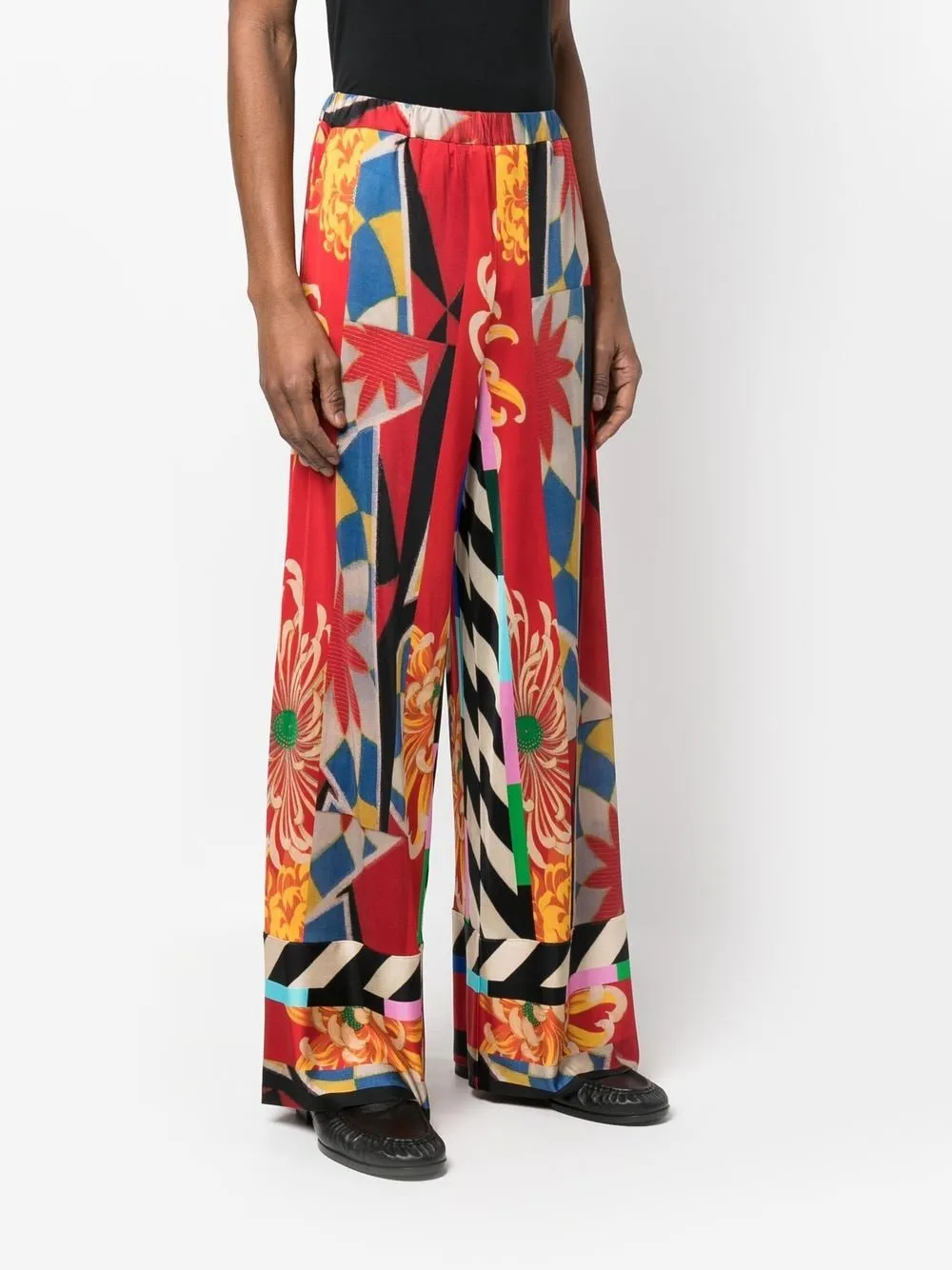 pantalone con fantasia