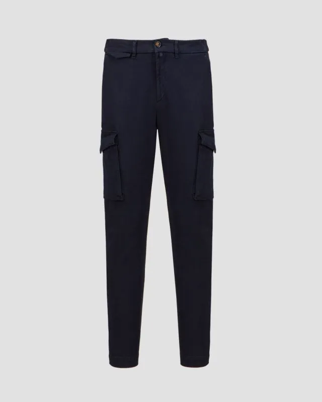 Pantaloni cargo da uomo Aeronautica Militare Blu