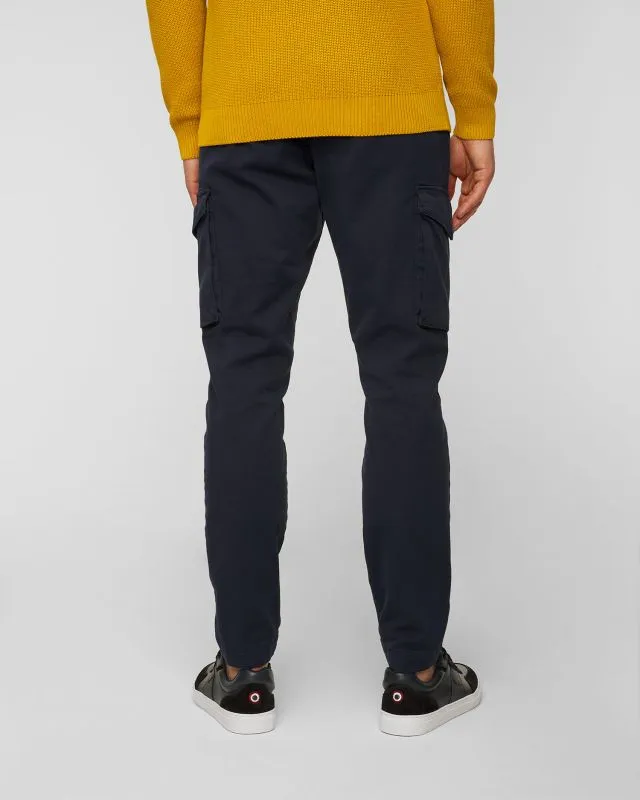 Pantaloni cargo da uomo Aeronautica Militare Blu