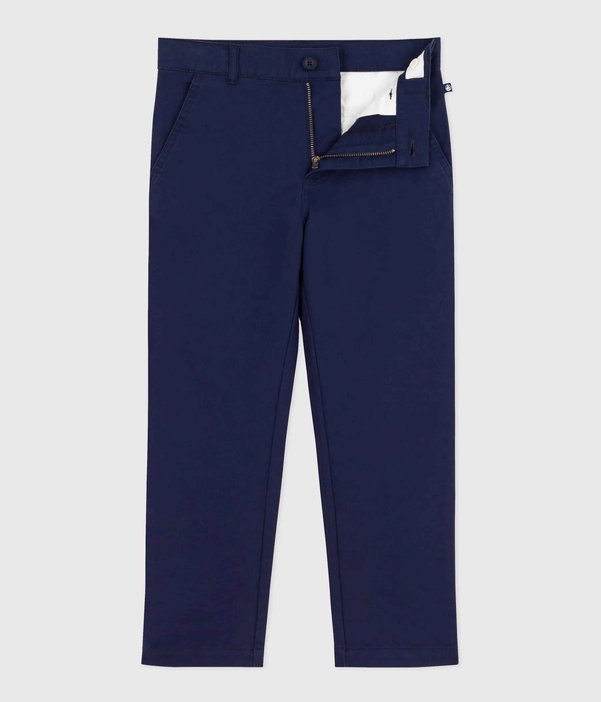 PANTALONI CHINO BLU BAMBINO
