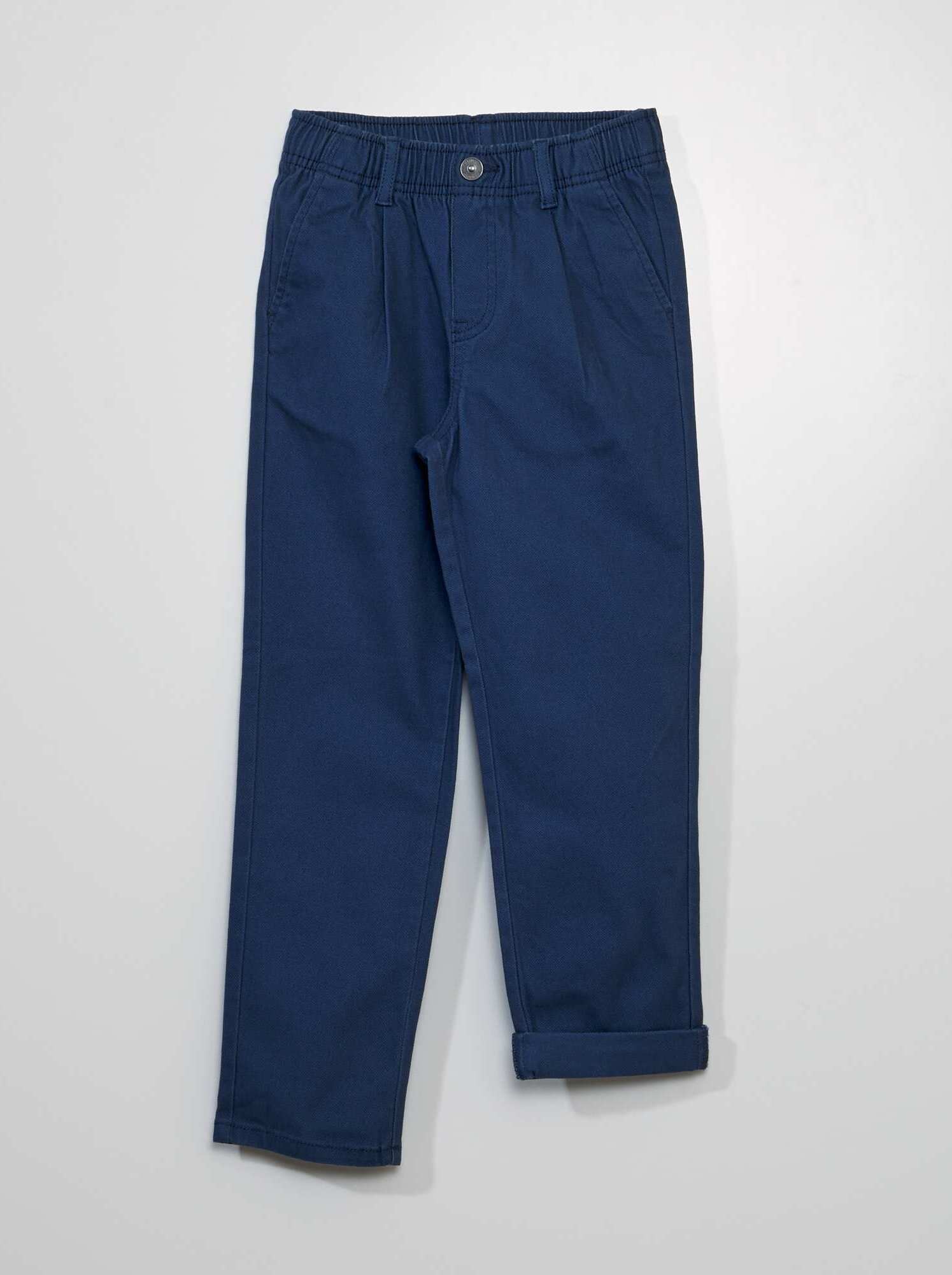 Pantaloni chino stretch - BLU