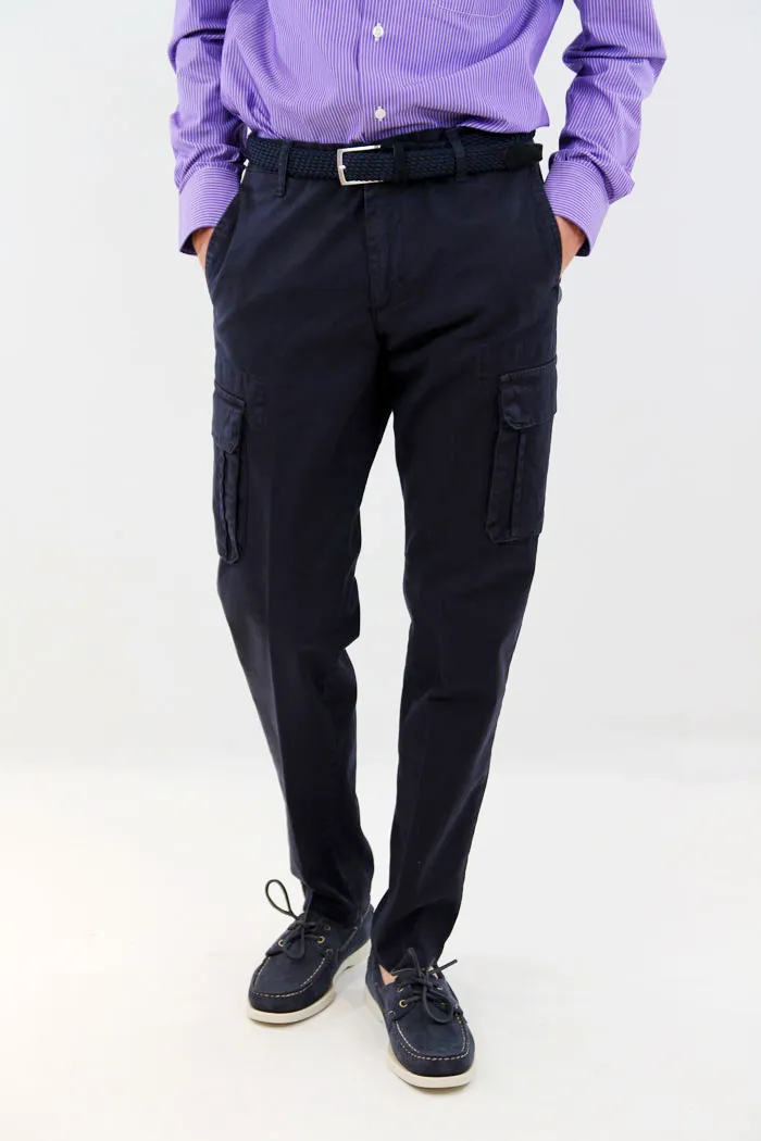 PANTALONI COLIN BLU 