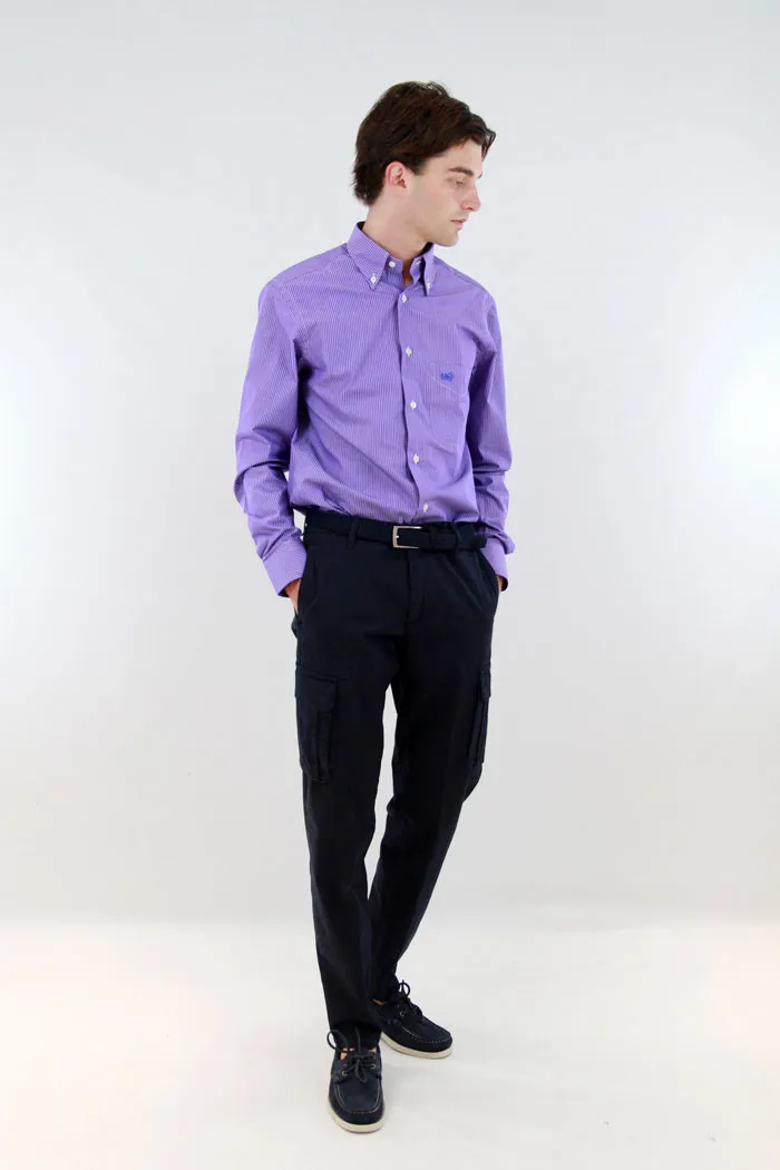 PANTALONI COLIN BLU 