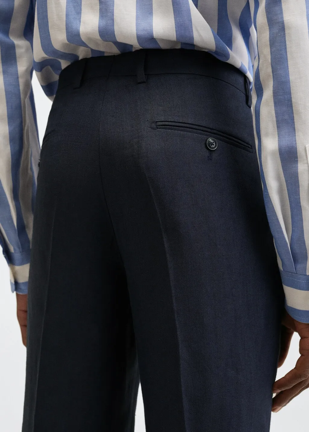 Pantaloni completo lino