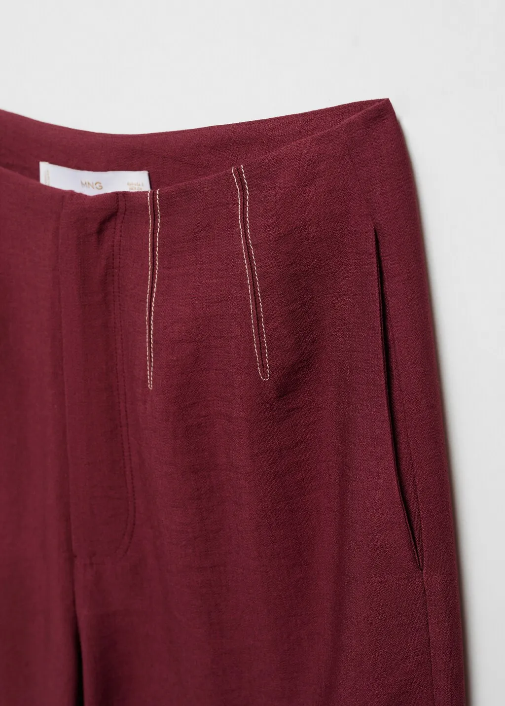 Pantaloni culotte cuciture