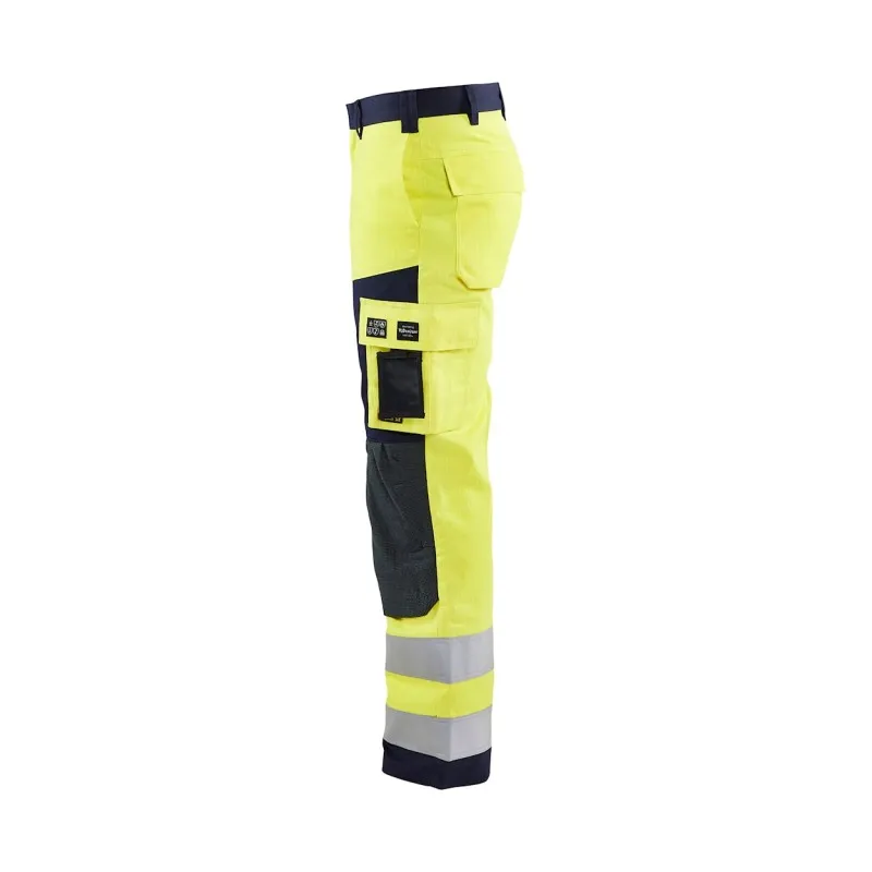 Pantaloni da lavoro Multitasche ignifugo Blaklader Artigiano Multinorma Alta Visibilità 157815143389C50