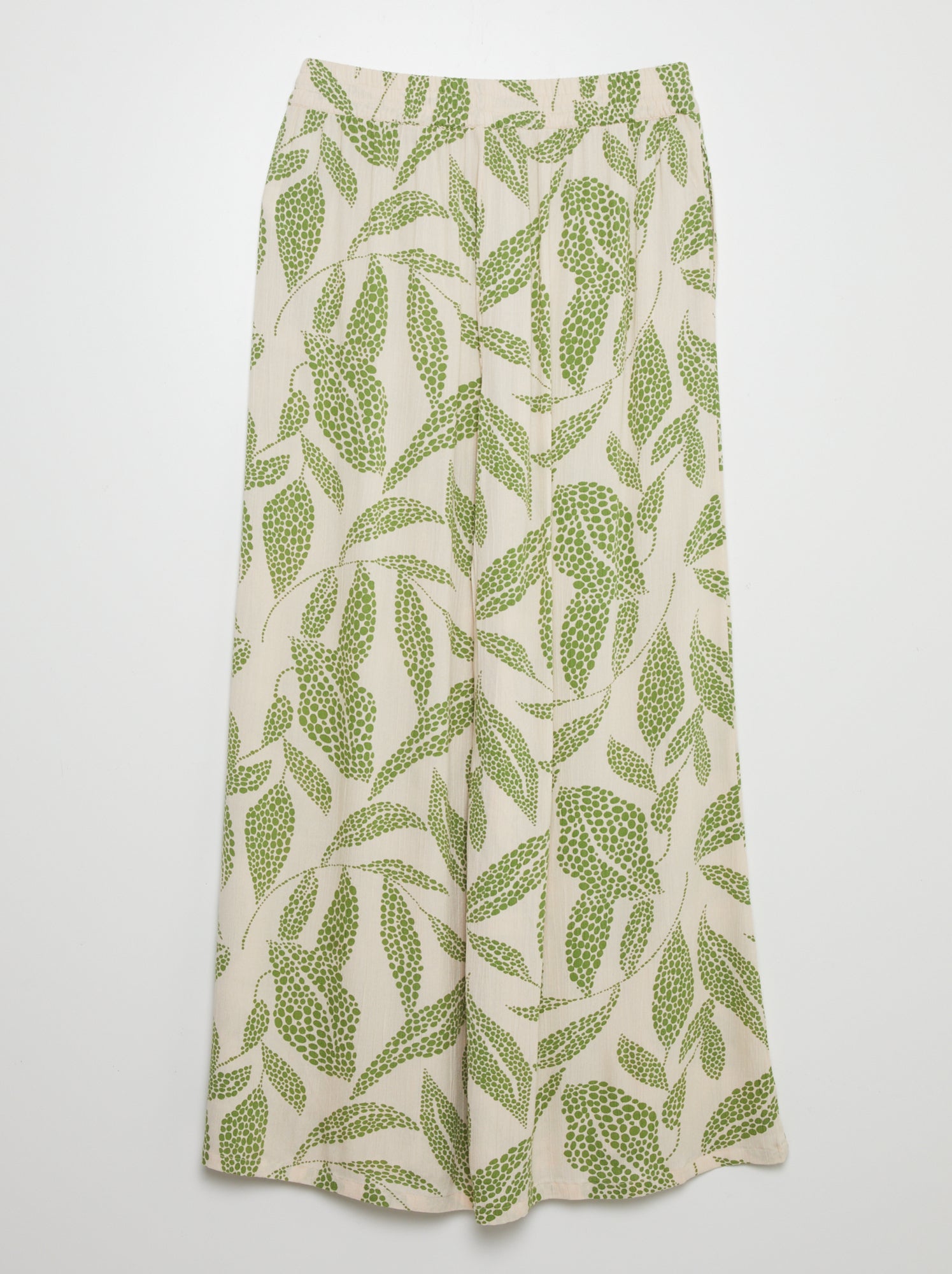 Pantaloni larghi e morbidi 'JDY' - BEIGE
