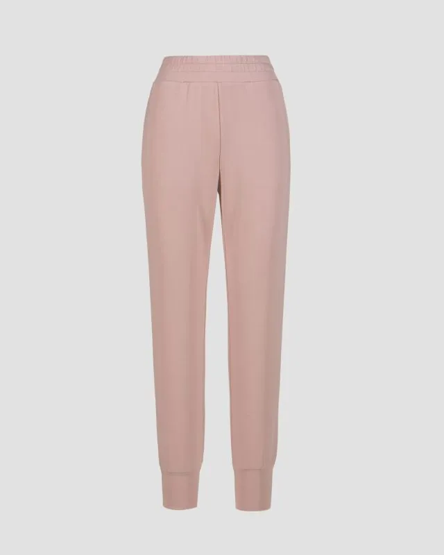 Pantaloni rosa da donna Varley The Slim Cuff Pant 27.5
