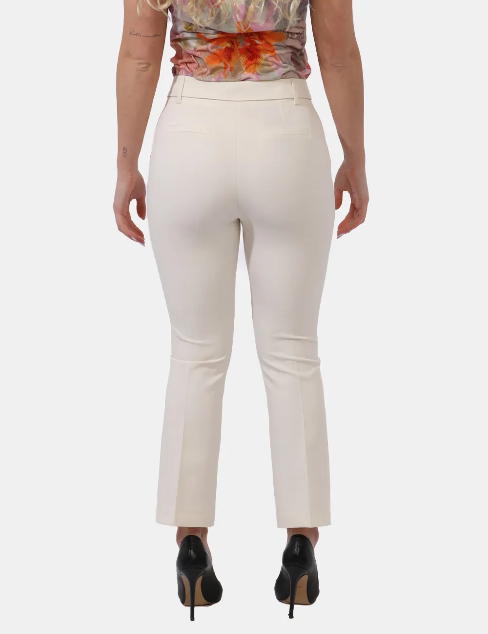 Pantaloni Yes Zee Bianco