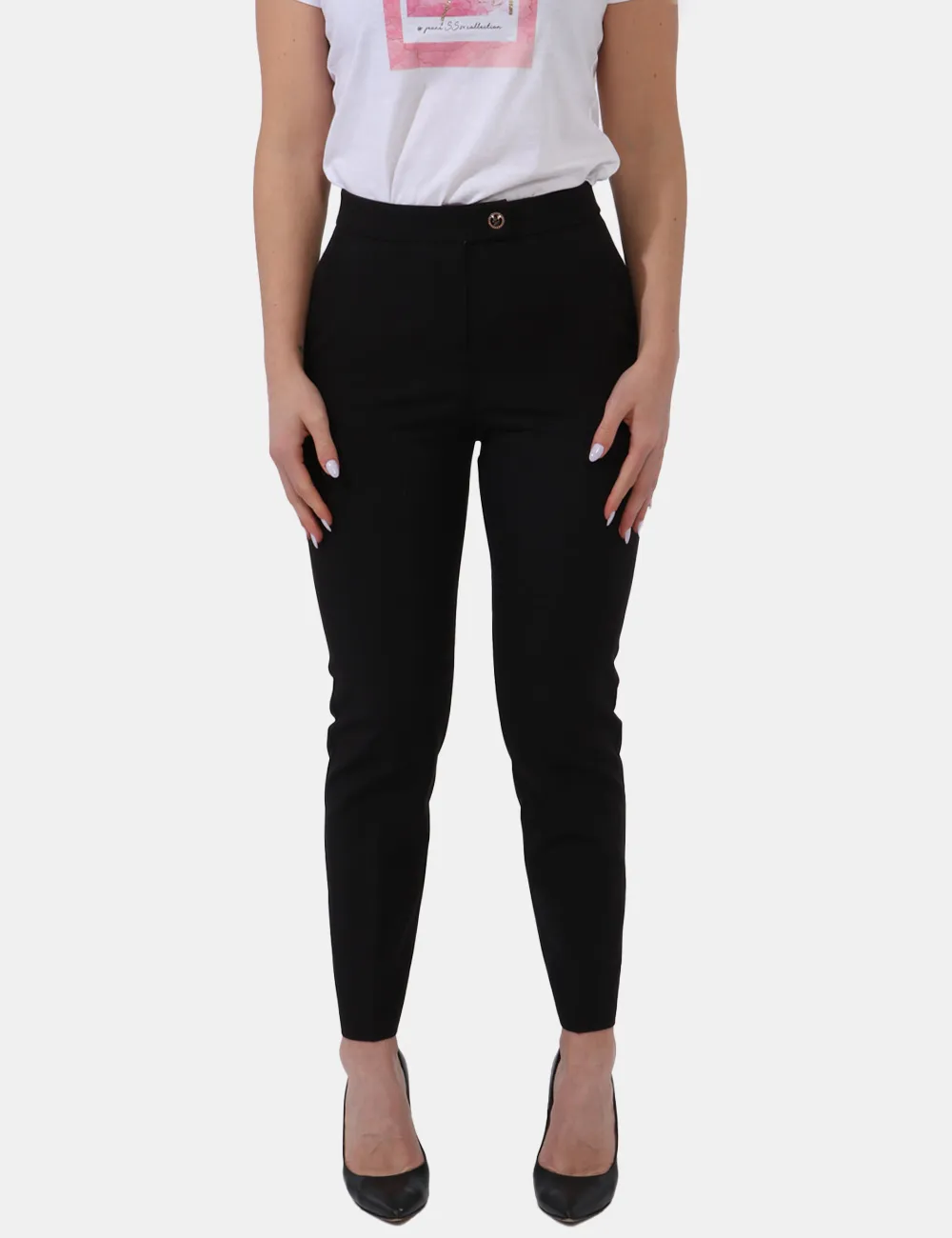 Pantaloni Yes Zee Nero
