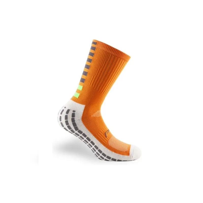 PDX PERFECT PLUS CALZINO GRIP TECNICO CALCIO - SOCCER TECH LINE - ARANCIONE