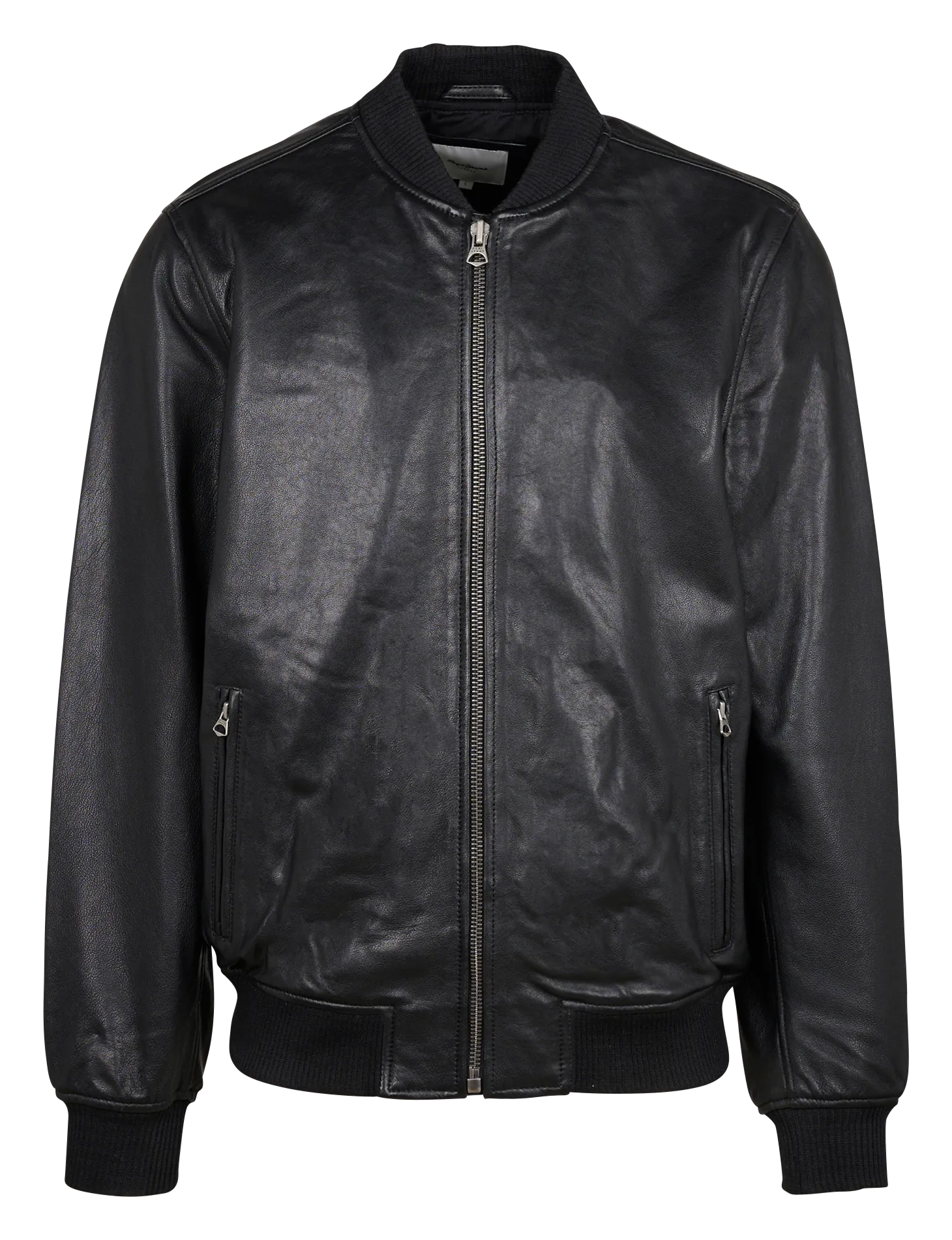  PEPE JEANS   TORNO - Giacca stile college in pelle | Nero