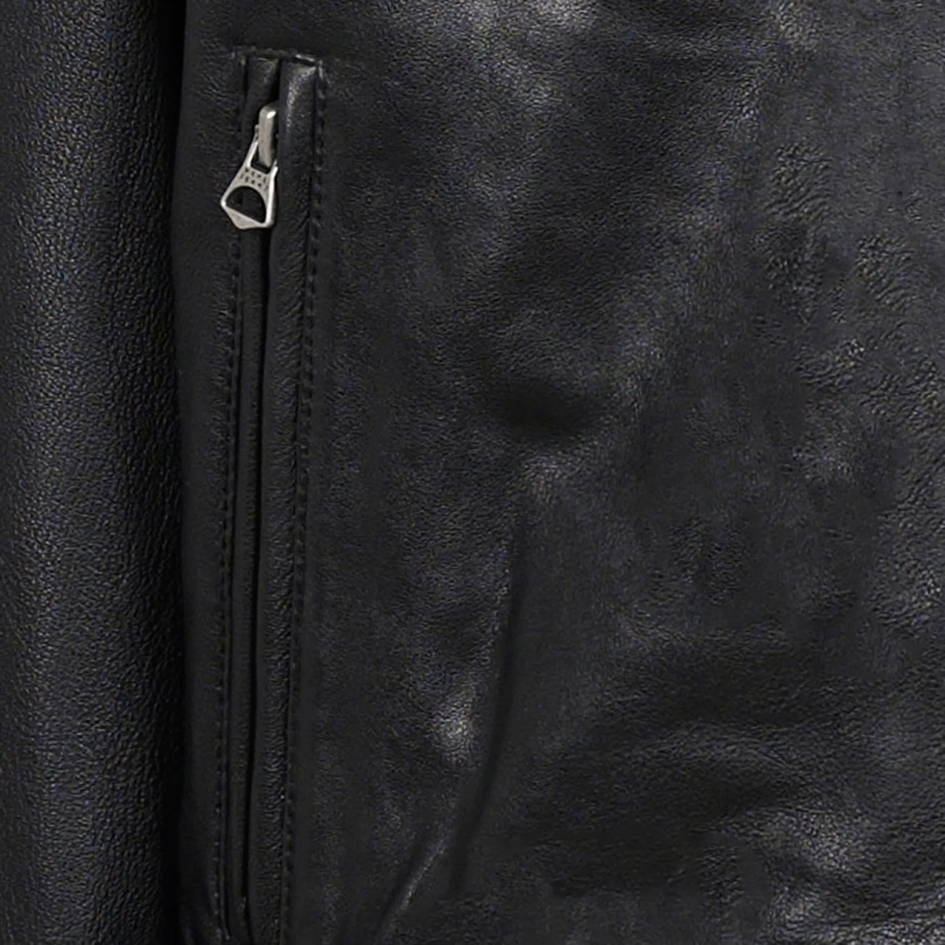  PEPE JEANS   TORNO - Giacca stile college in pelle | Nero