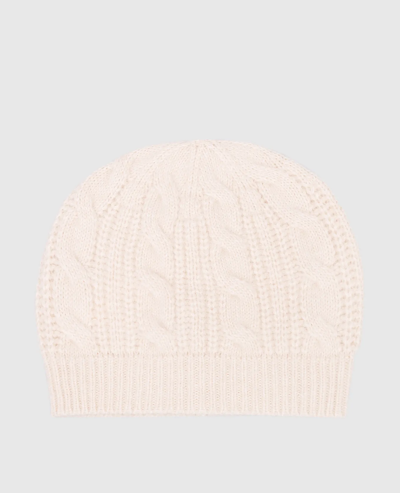 Peserico Cappello beige con lana e seta S36184F05M9018