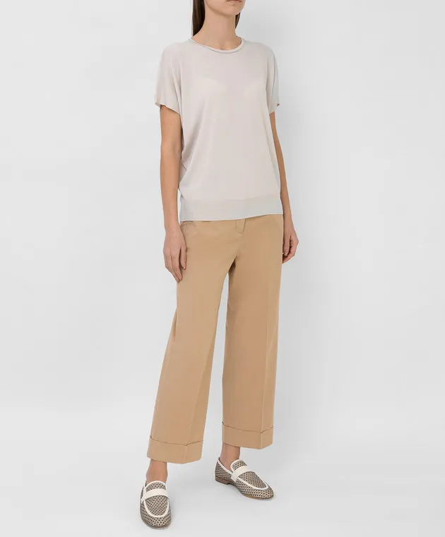 Peserico Pantaloni a gamba larga P04714T402477