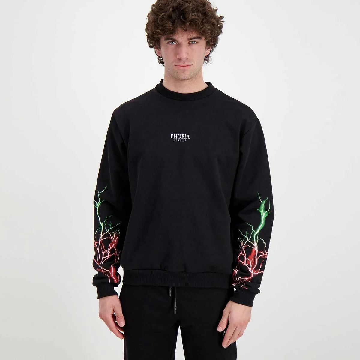     PHOBIA FELPA GIROCOLLO LIGHTNING  