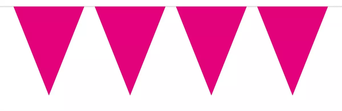 Piccola catena pennant rosa 3m