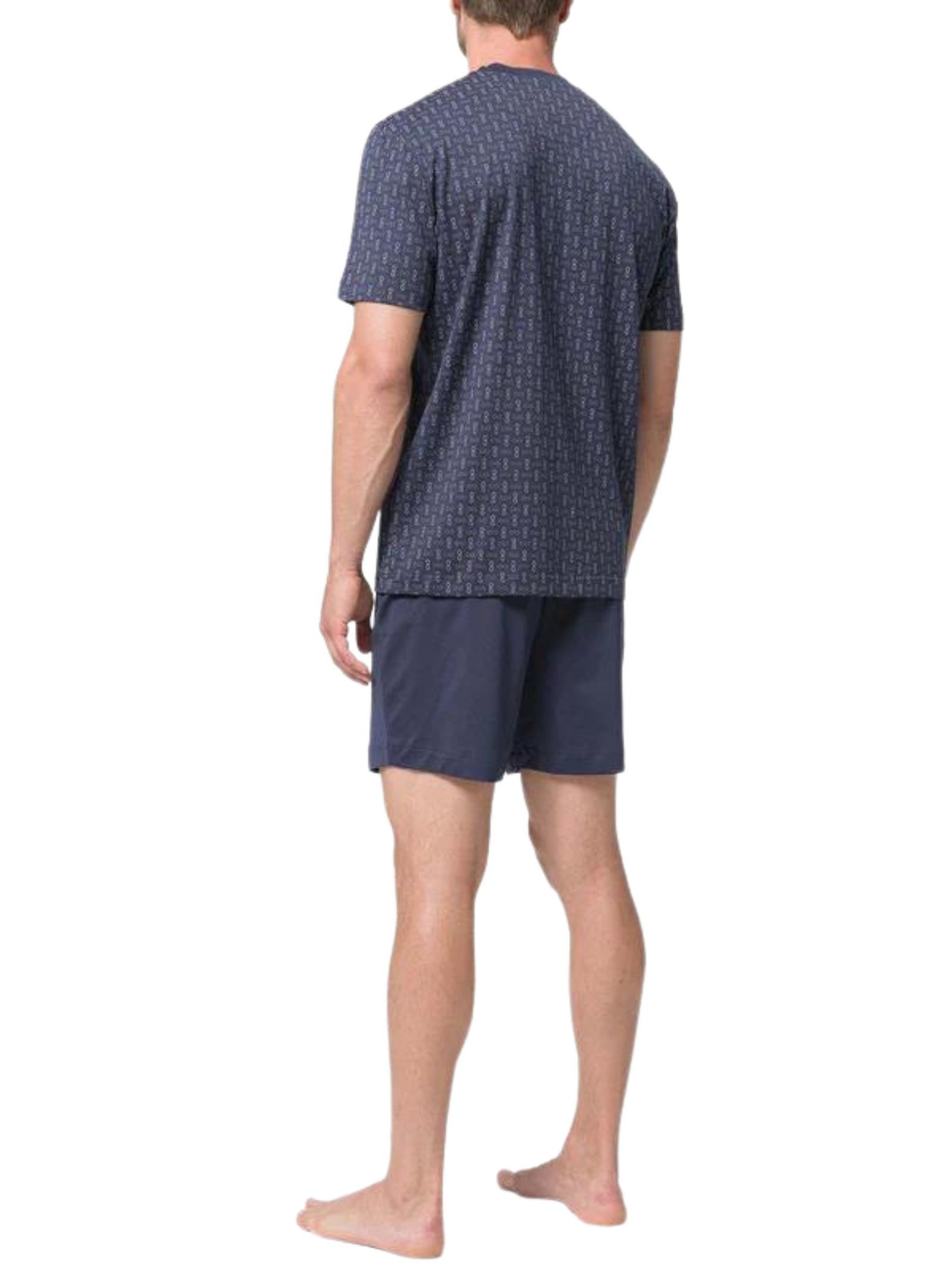 PIGIAMA CORTO IN LEGGERISSIMO JERSEY DI PURO COTONE