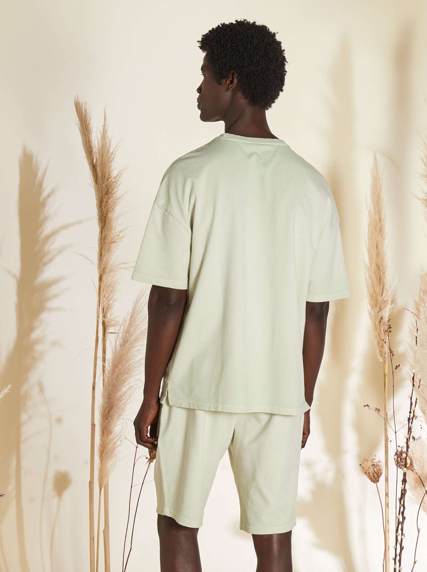 Pigiama corto t-shirt + bermuda- 2 pezzi - VERDE