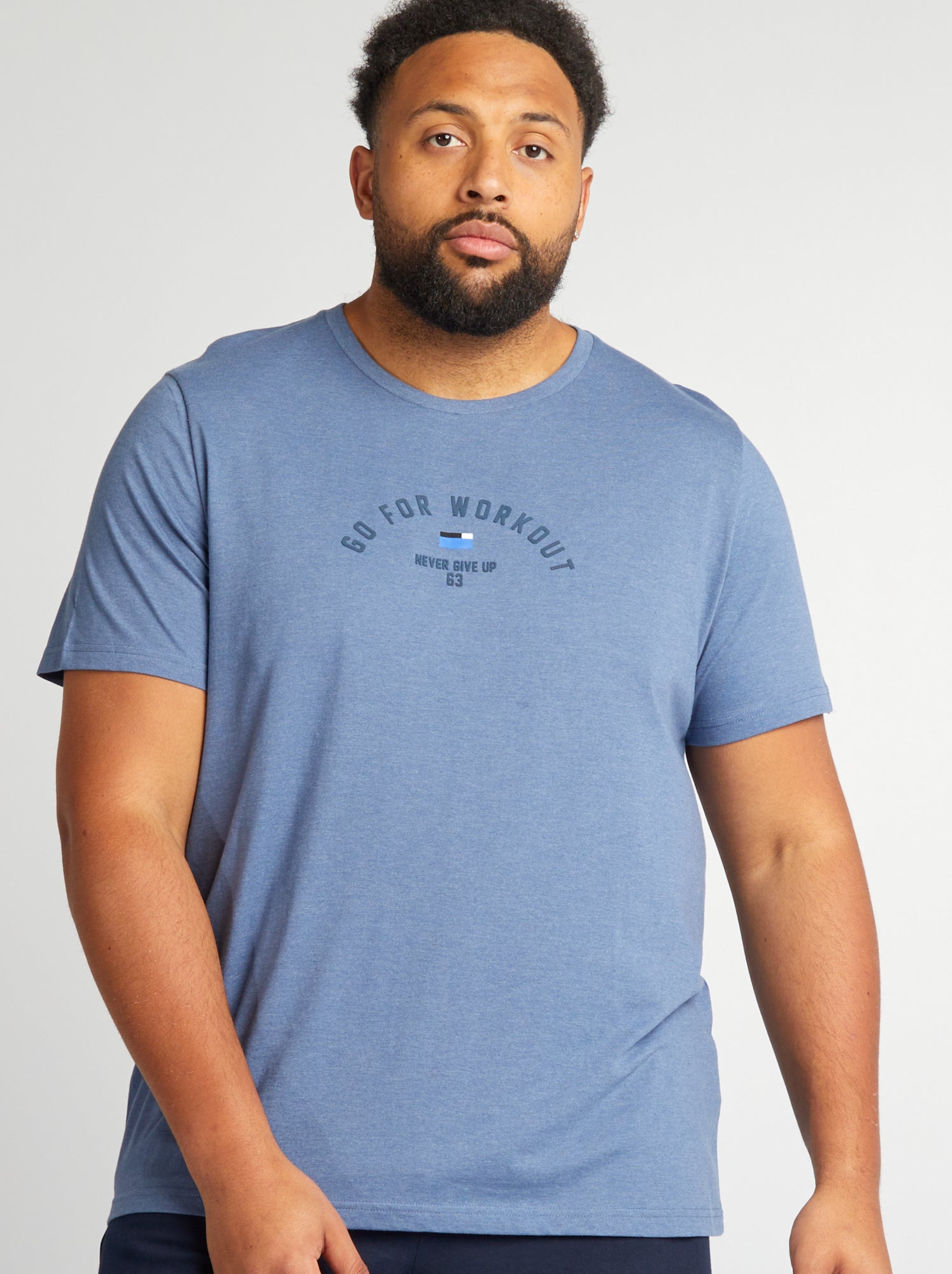 Pigiama corto - T-shirt + shorts - 2 pezzi - BLU