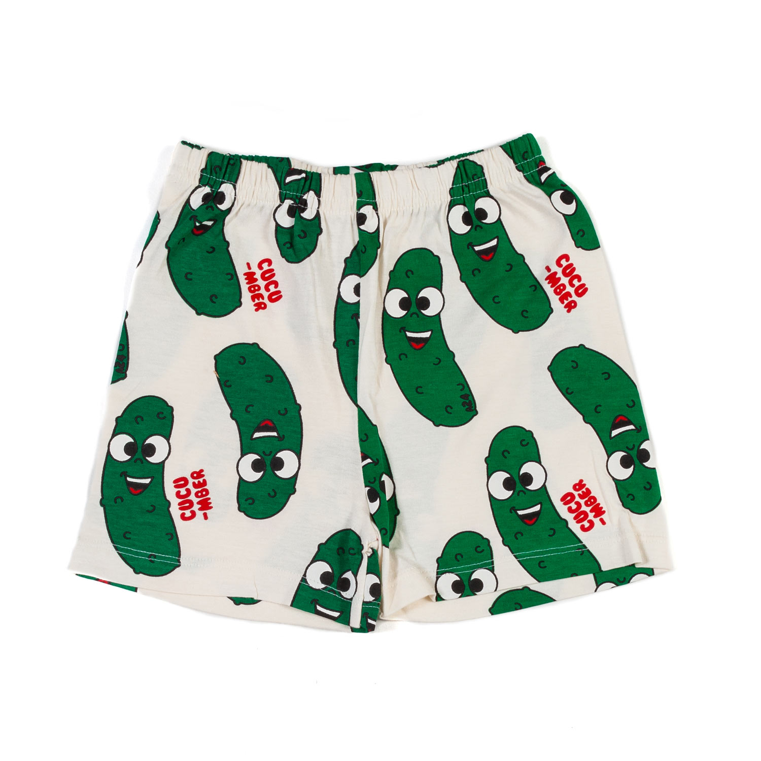 Pigiama Cucumber Corto Con Bottoni Bimbo E Bimba