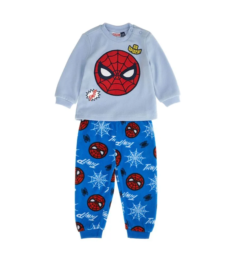 --Pigiama Marvel Spiderman in pile-