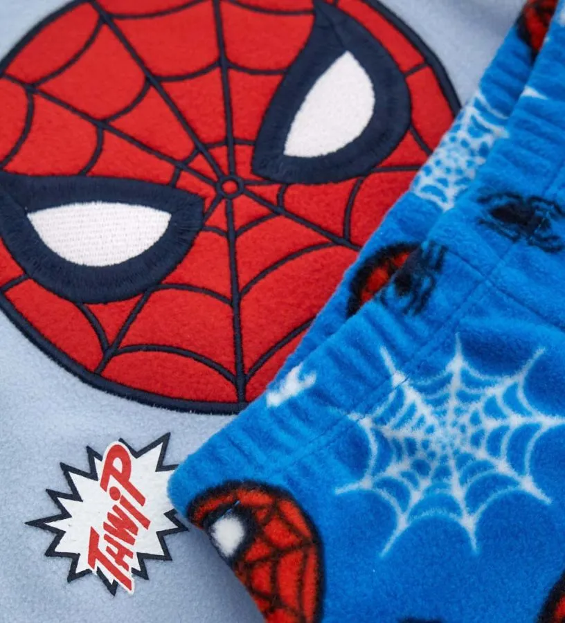 --Pigiama Marvel Spiderman in pile-