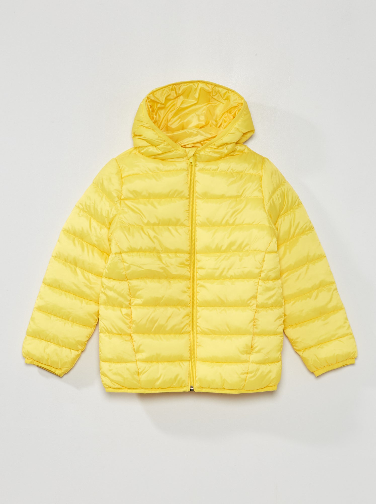 Piumino in bottiglie riciclate - GIALLO
