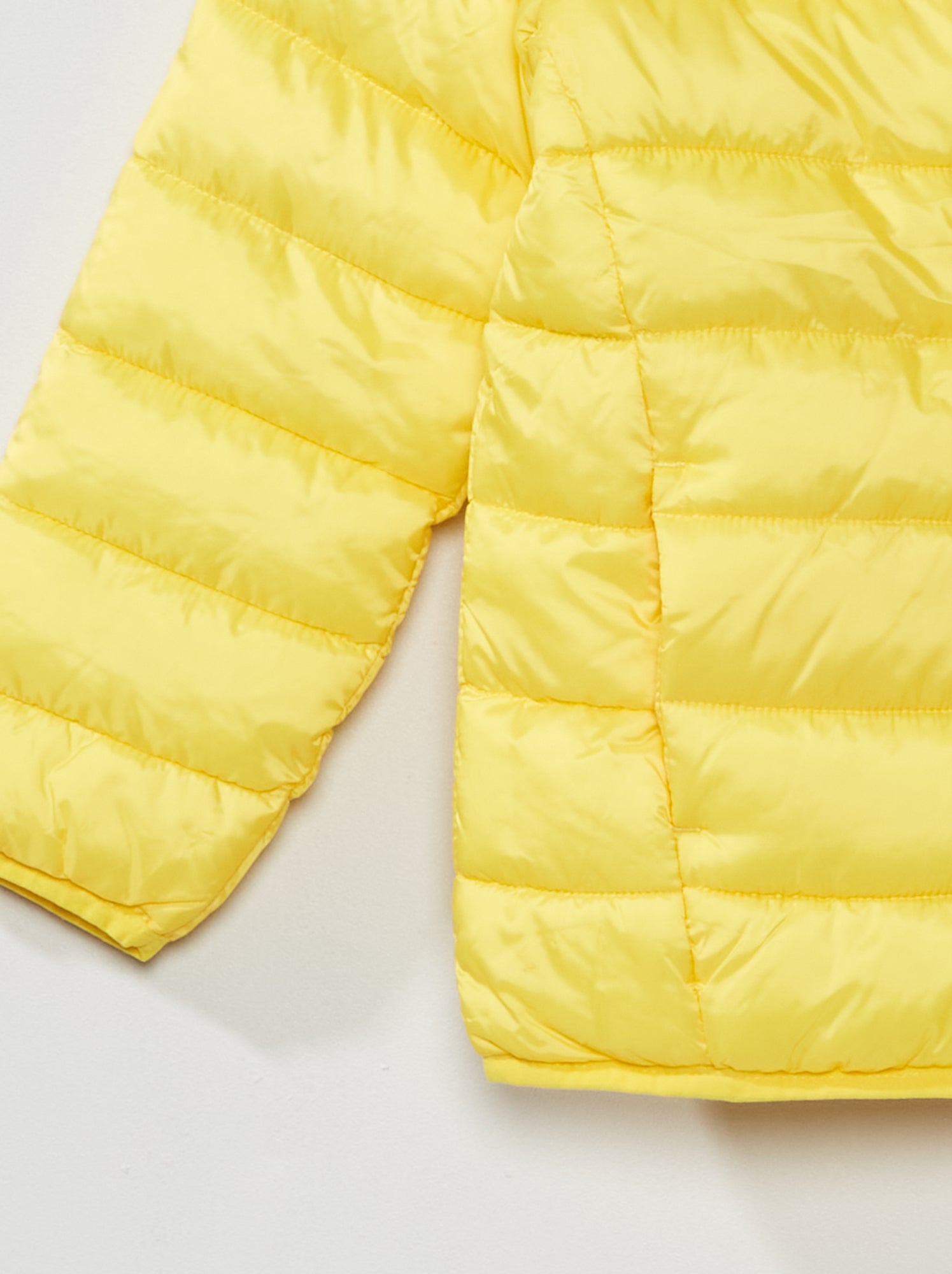 Piumino in bottiglie riciclate - GIALLO