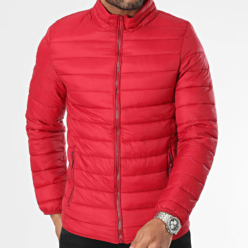 Piumino rosso