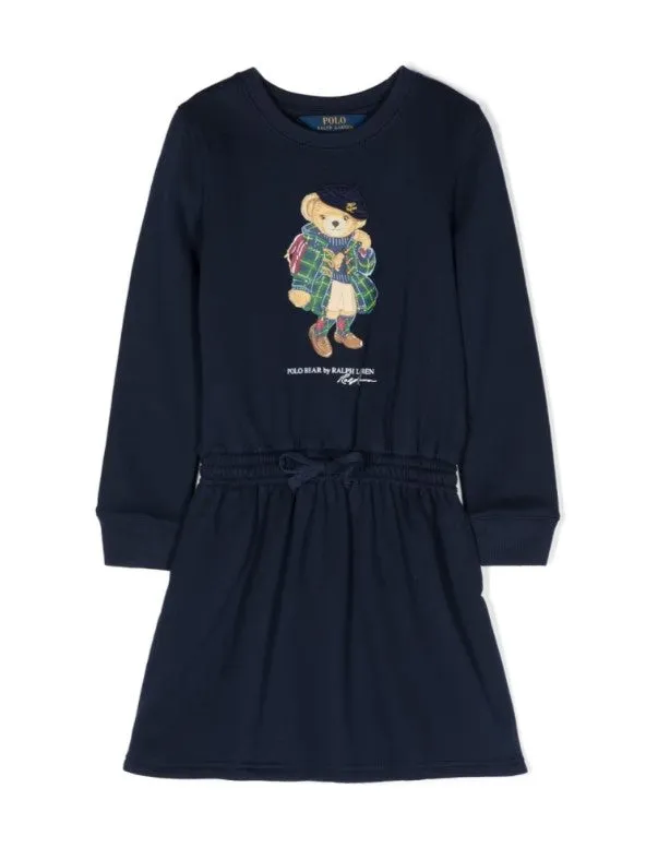 Polo Ralph Lauren Abito a manica lunga con stampa frontale 312916767002