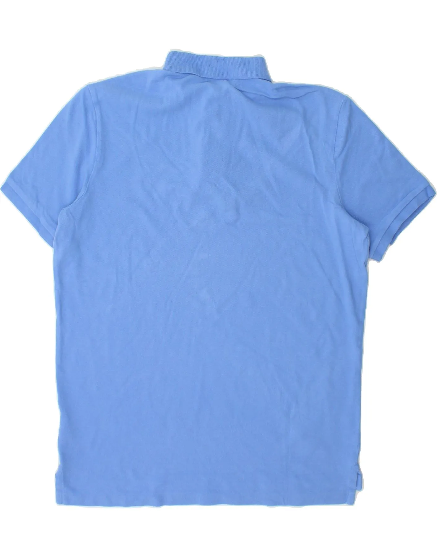 POLO RALPH LAUREN Mens Classic Fit Polo Shirt Medium Blue Cotton