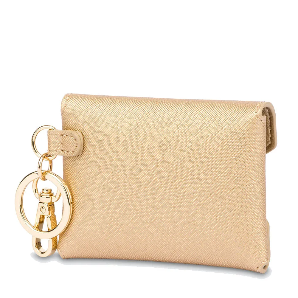 Portachiavi a Forma di Busta da Lettere LOVE MOSCHINO linea Gift Capsule color Oro