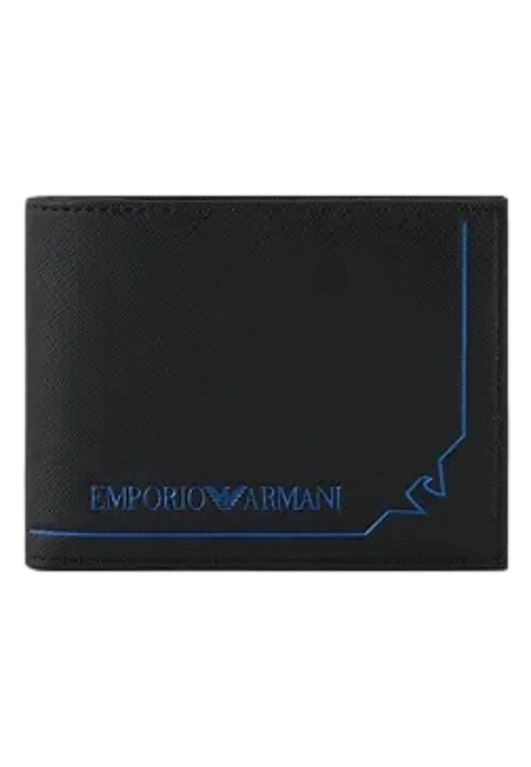 Portafoglio coin pocket in pelle rigenerata saffiano