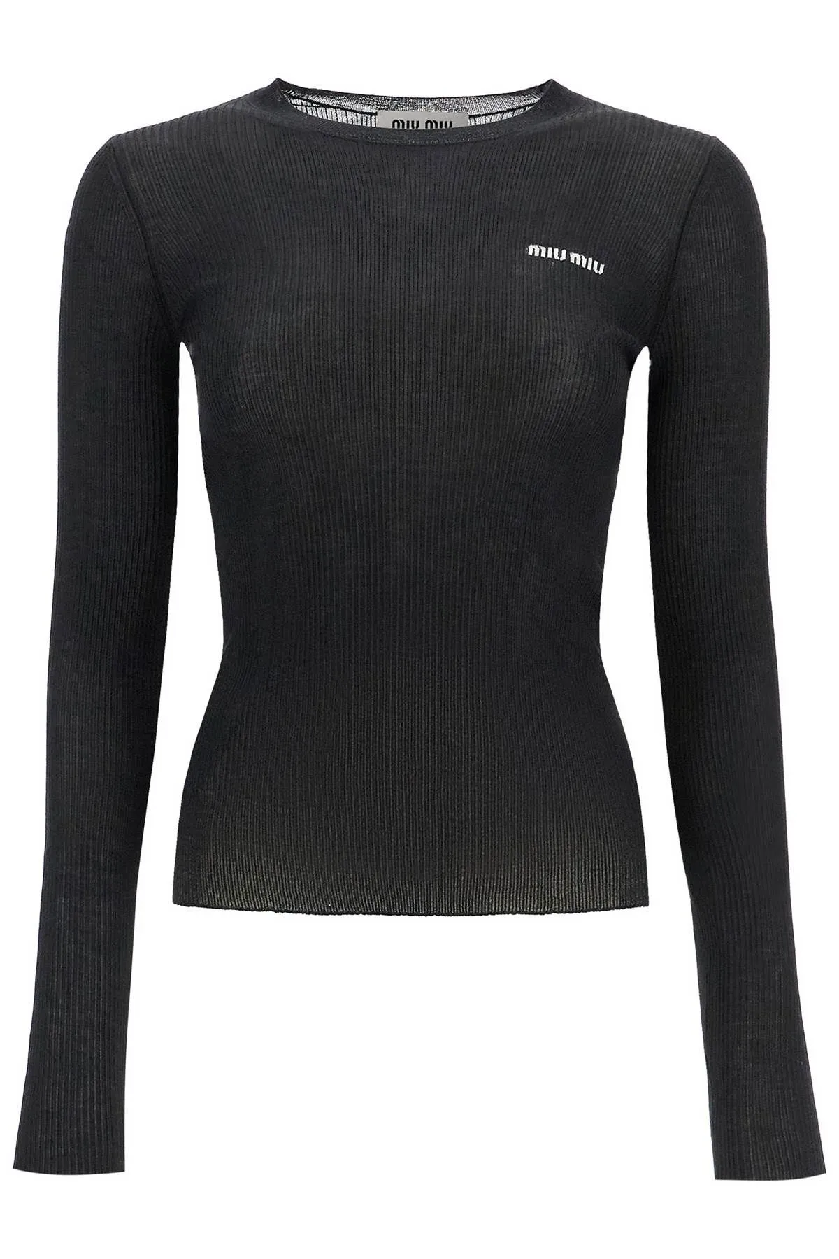 Pullover in cashmere e seta