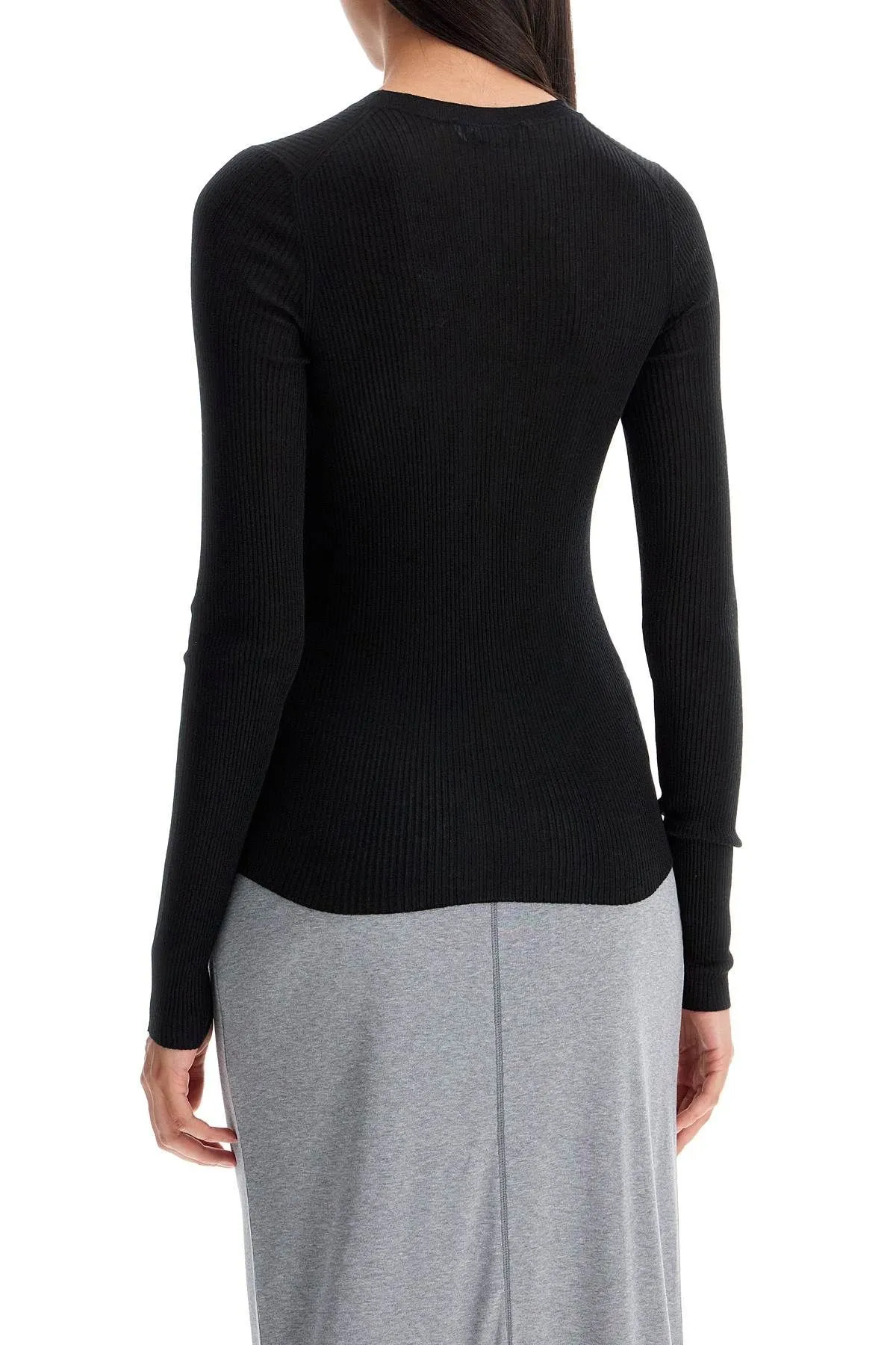Pullover in cashmere e seta