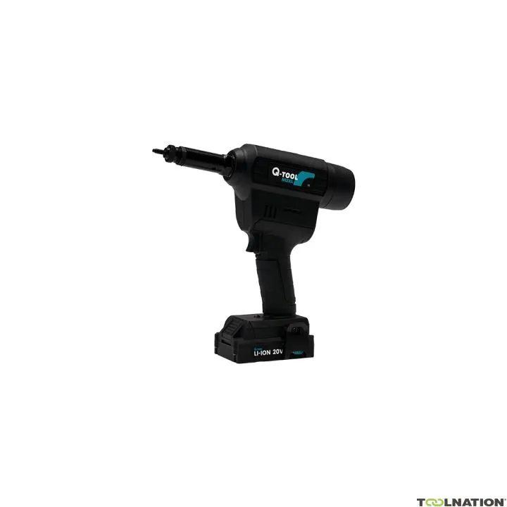 Q-Tool 0503QN12XL N12XL Batteria Rivettatrice cieca 20 Volt 2,0 Ah Li-ion M4-M12