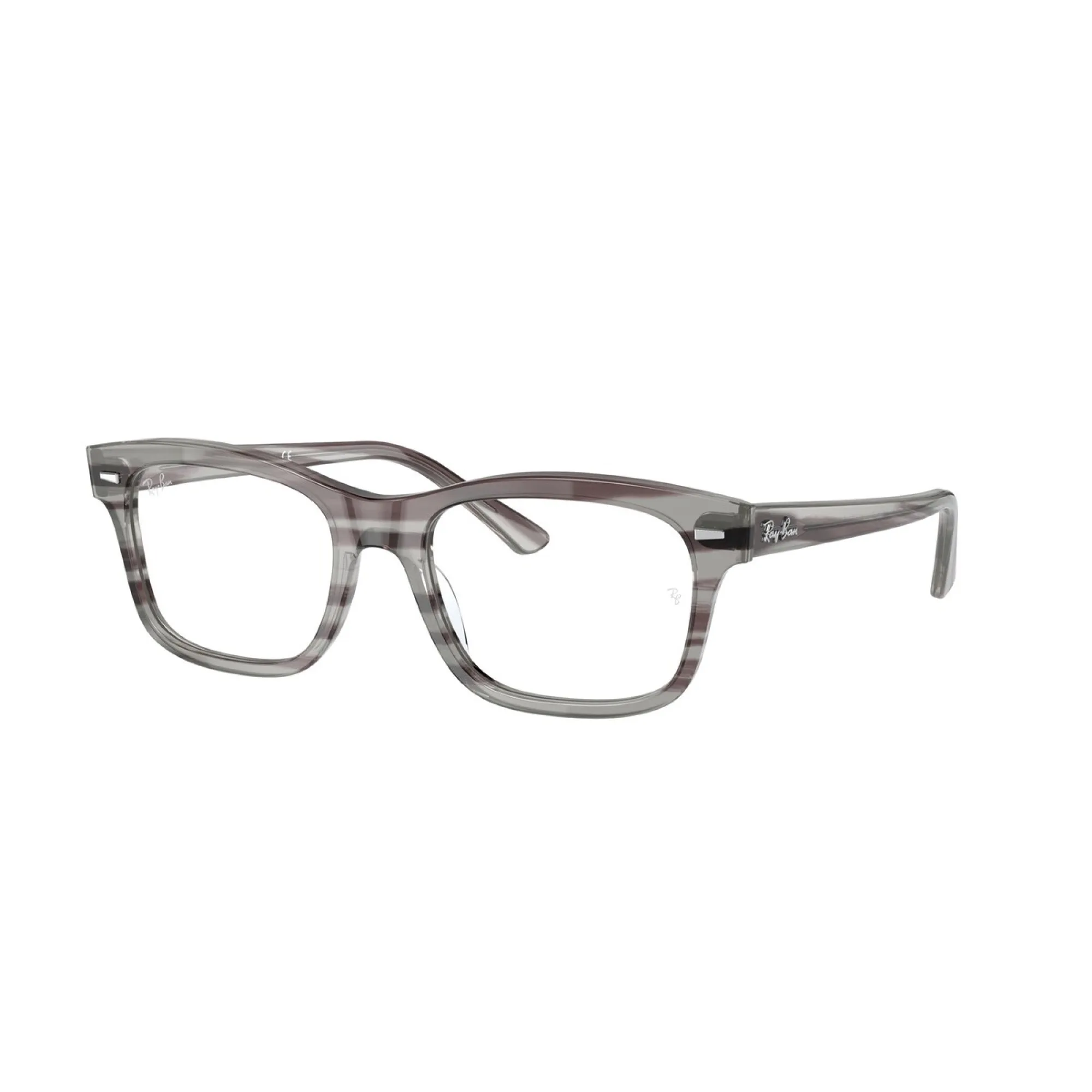   Ray-Ban RX 5383 Mr Burbank 8055 Grigio A Strisce | Occhiale Da Vista Unisex 