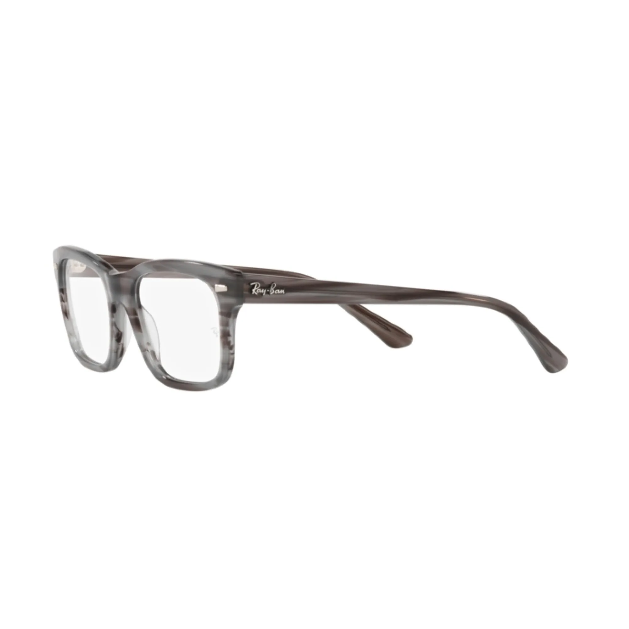   Ray-Ban RX 5383 Mr Burbank 8055 Grigio A Strisce | Occhiale Da Vista Unisex 