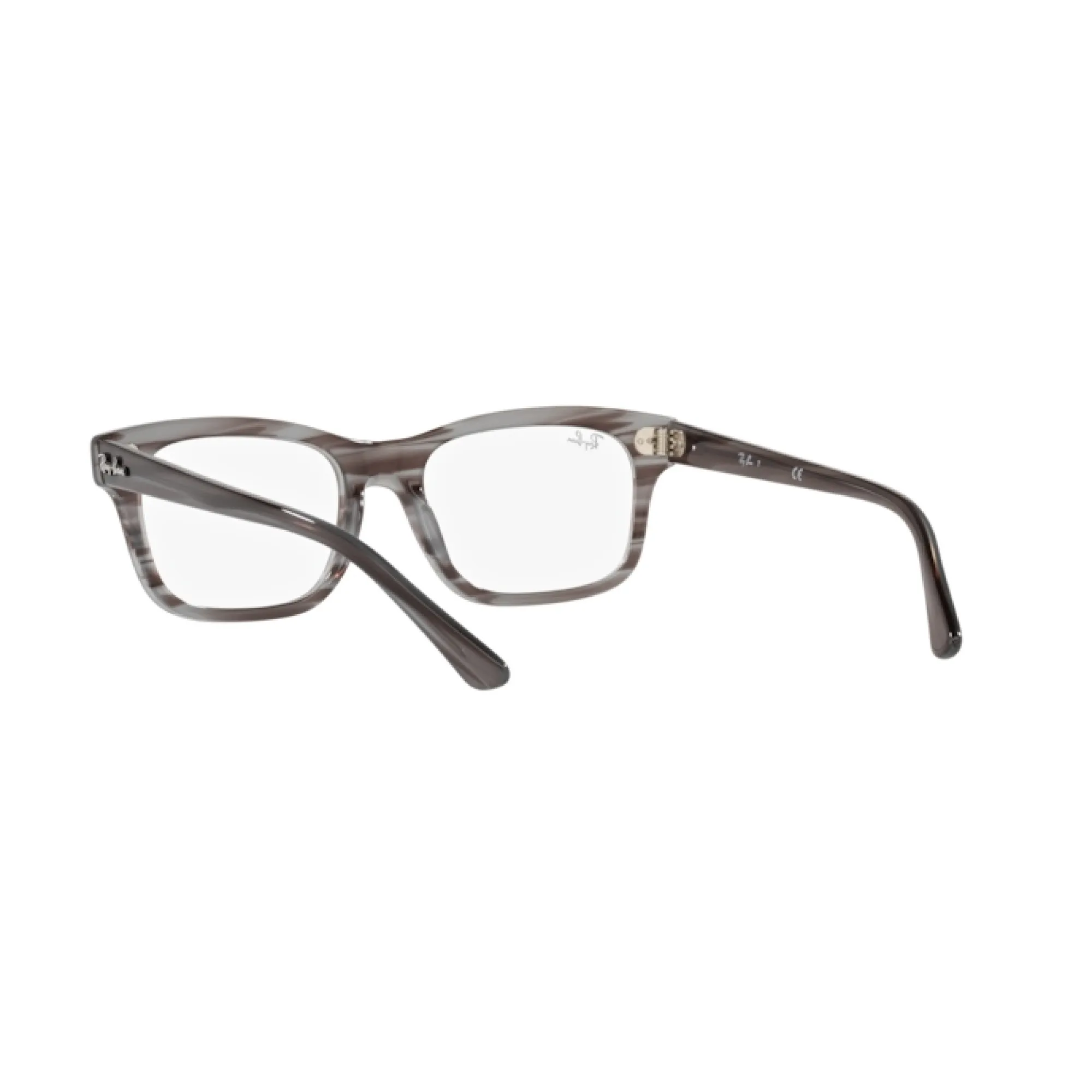   Ray-Ban RX 5383 Mr Burbank 8055 Grigio A Strisce | Occhiale Da Vista Unisex 