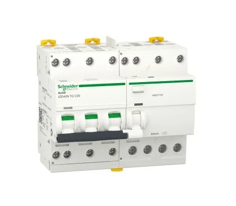 RCBO Schneider Electric A9DV7720, 3P+N, 20A, sensibilità 300mA