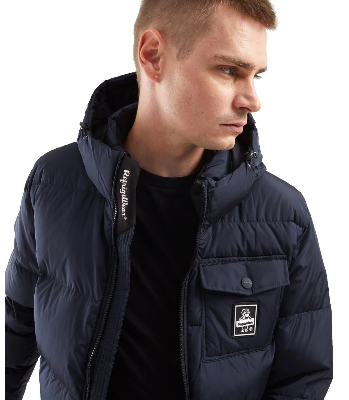 Refrigiwear Uomo Piumino Con Cappuccio