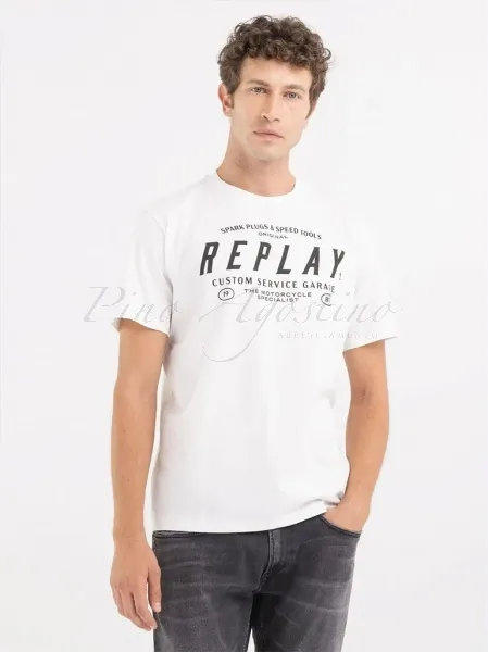 REPLAY JEANS T-shirt manica corta Custom Garage