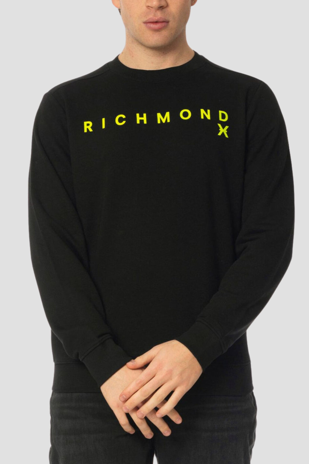 RICHMOND FELPA GIROCOLLO WEARLY NERO