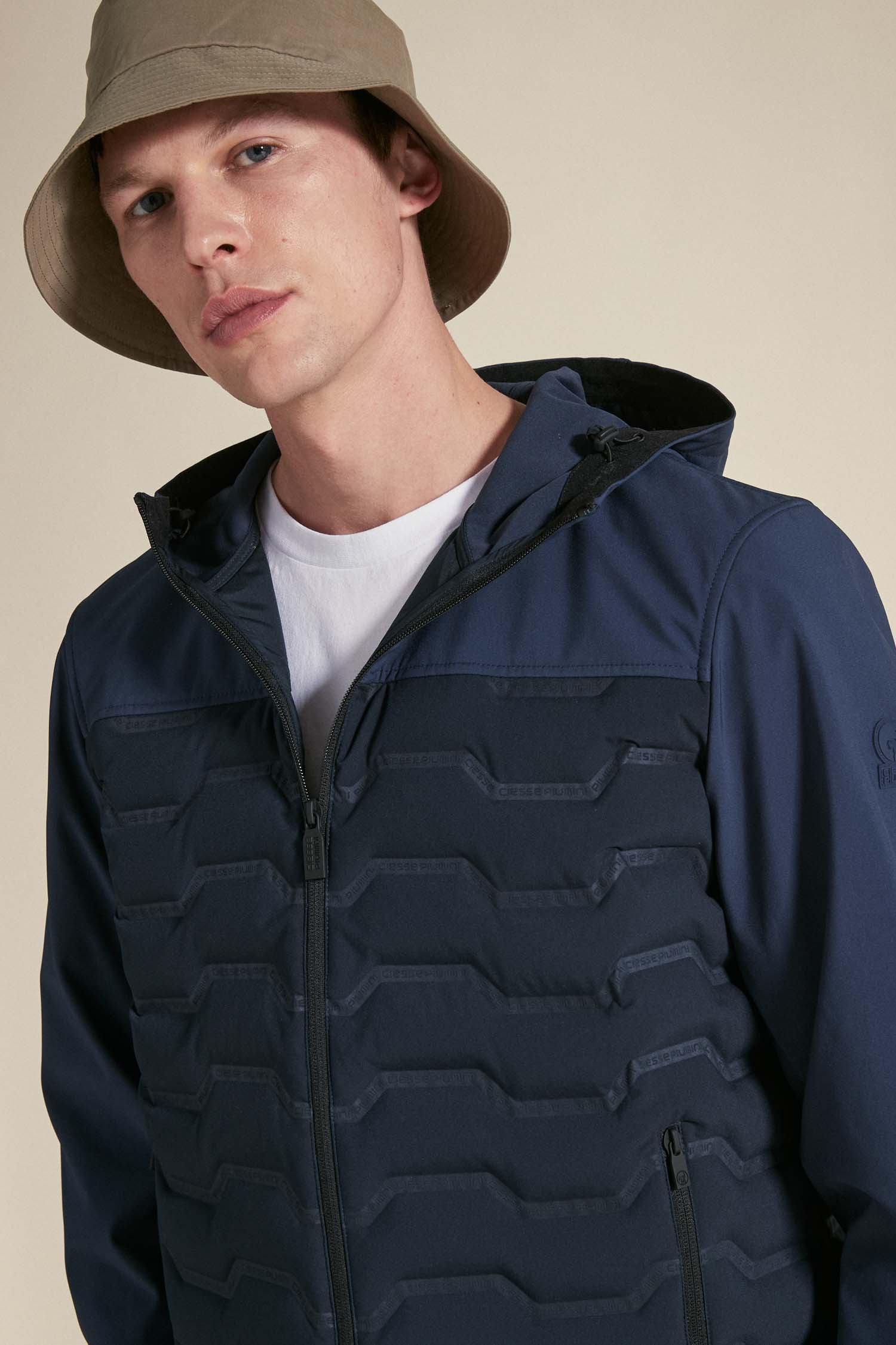 RIGEL –  Piumino blu tecnico