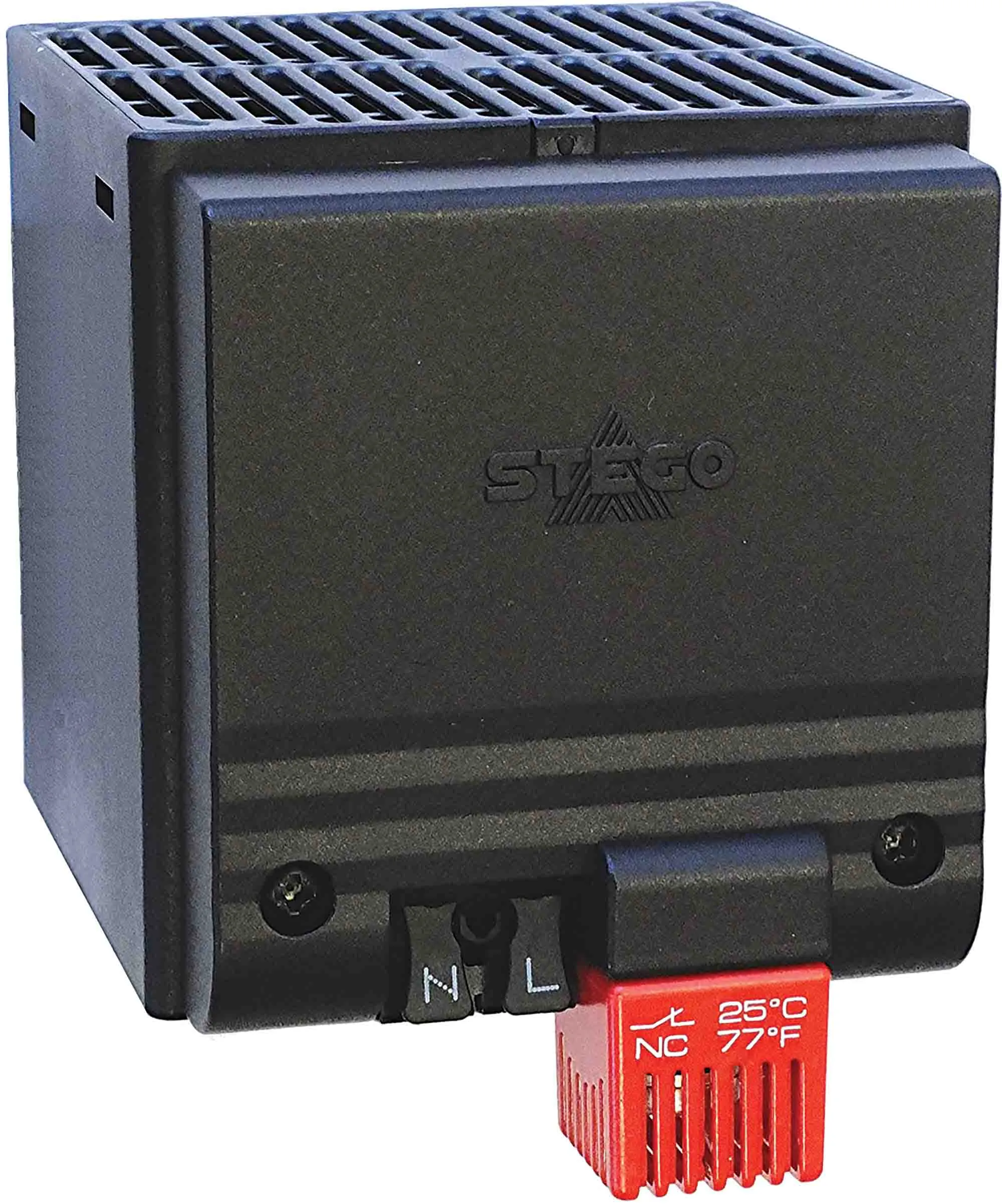 Riscaldatore STEGO 105mm x 85mm x 118mm, 230V ca, 250W, 50°C