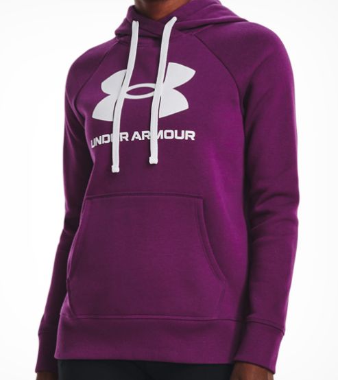 Rival Fleece Logo Hoodie Felpa con Cappuccio