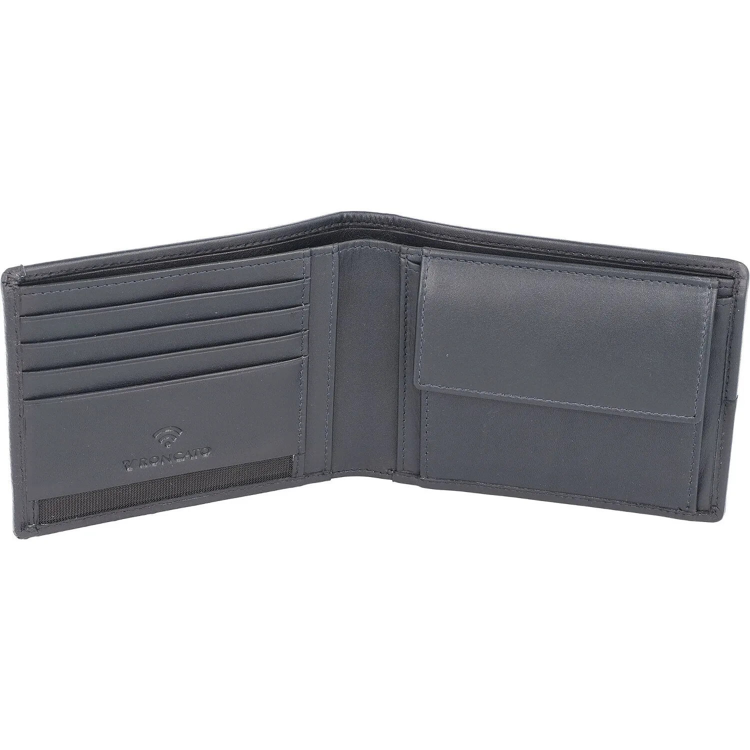 Roncato Argo Portafoglio Protezione RFID Pelle 12.5 cm