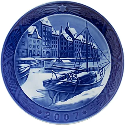 Royal Copenhagen Piatto Natale 2007
